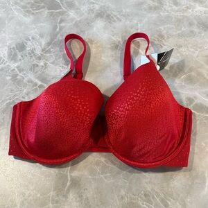 Wacoal Back Appeal T-Shirt Bra underwire Red